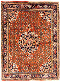 Persisk matta - Bijar - 165 x 120 cm - orange