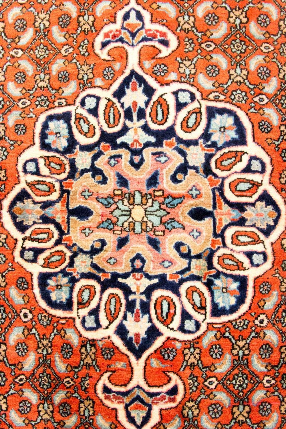 Persisk matta - Bijar - 165 x 120 cm - orange