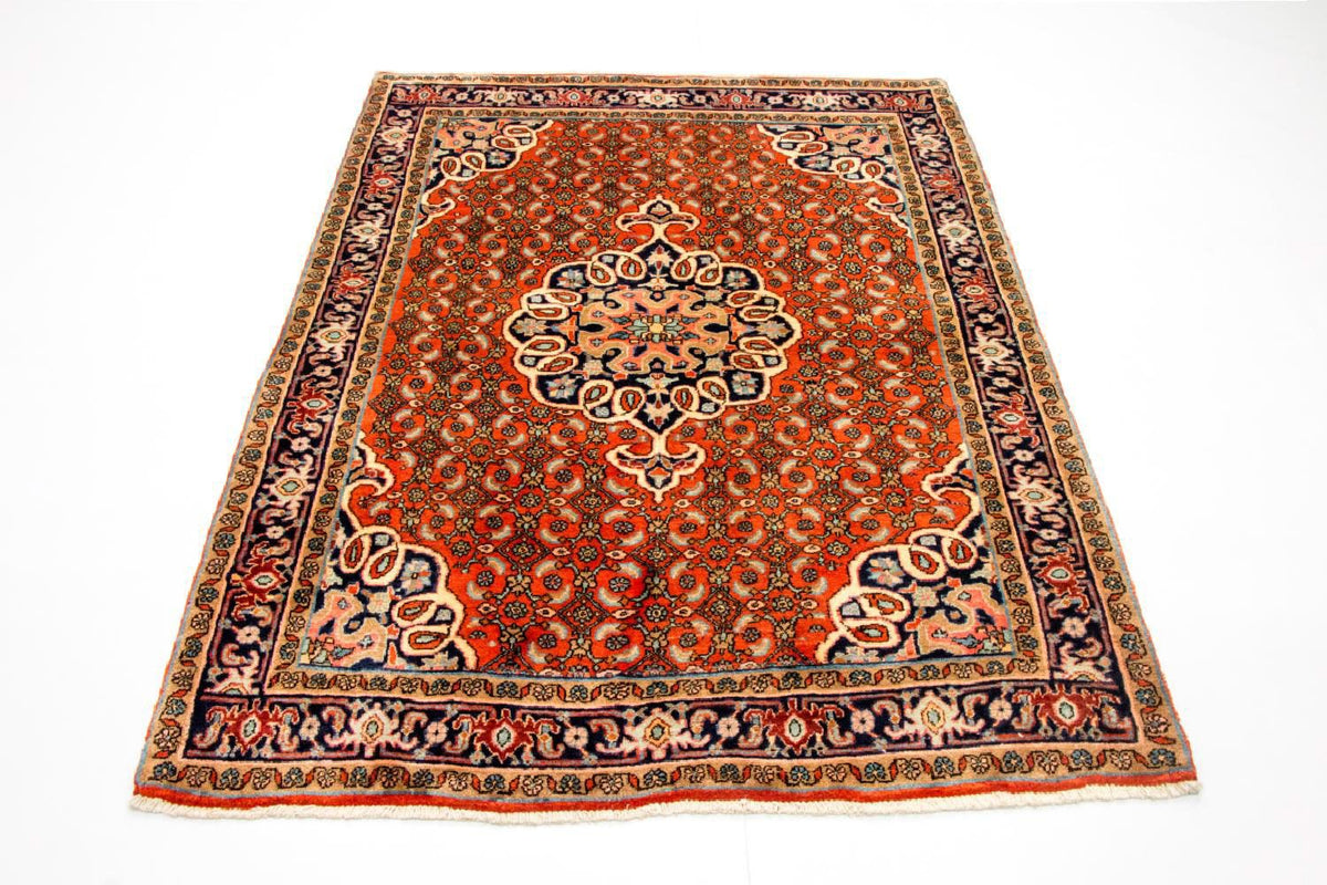 Persisk matta - Bijar - 165 x 120 cm - orange