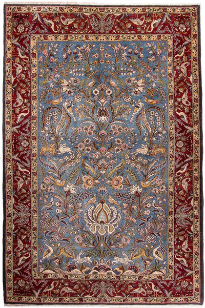 Qom Mattan 137x207cm - Persisk matta