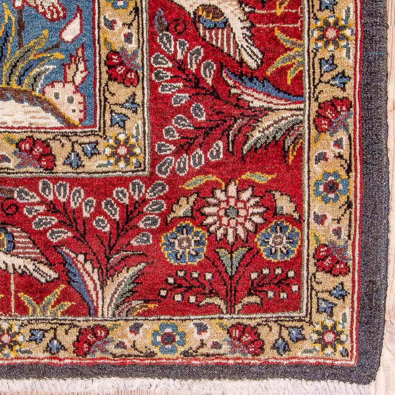 Persisk matta - Ghom - 207 x 137 cm - ljusblå