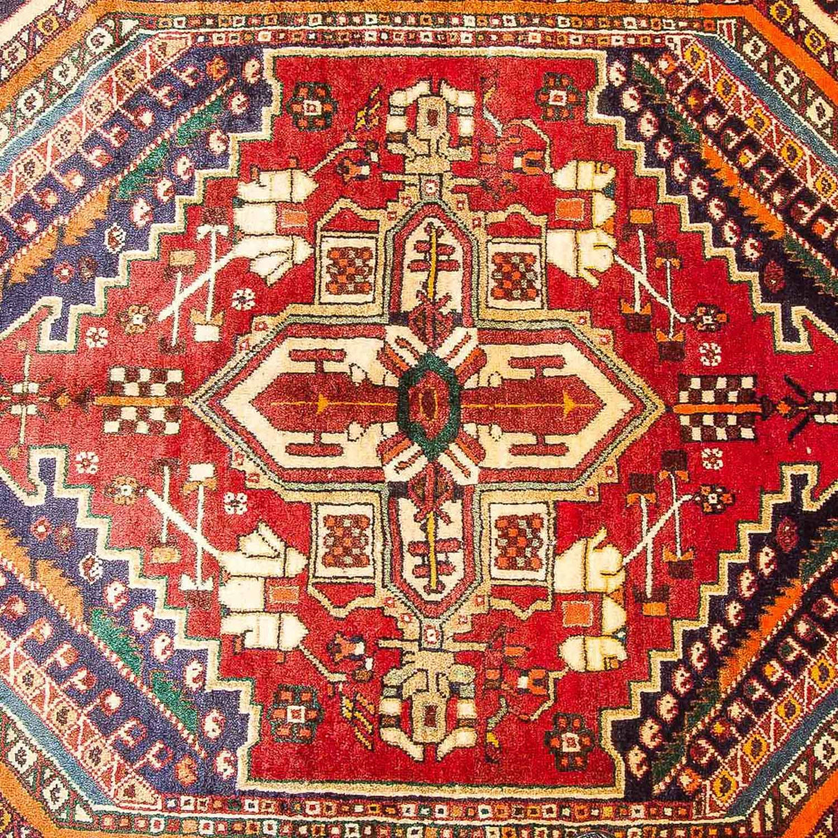 Persisk matta - Nomadic - 212 x 125 cm - blå