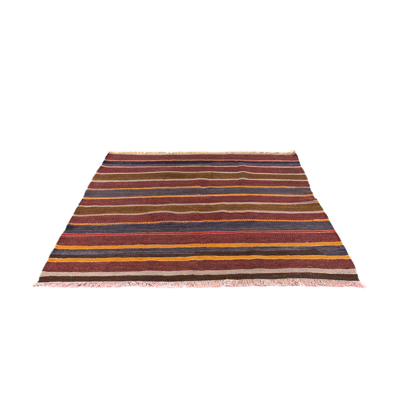 Kelim-matta - gammal kvadrat  - 155 x 135 cm - flerfärgad
