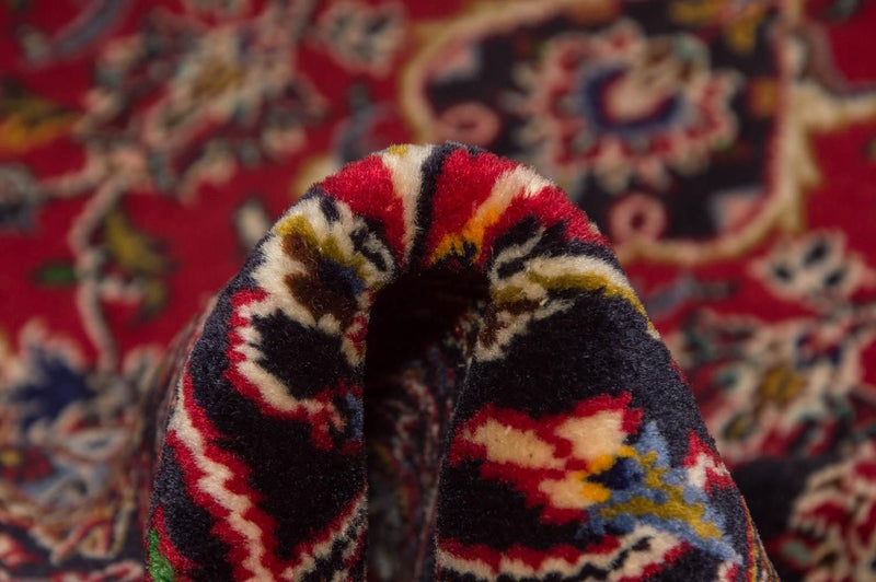 Persiska mattor - Keshan - 216 x 141 cm - röd