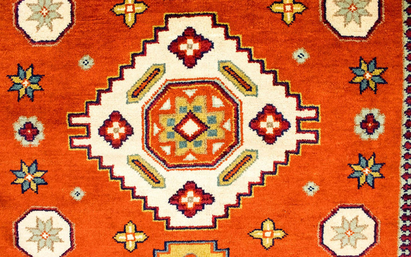 Oriental Carpet - 241 x 171 cm - orange