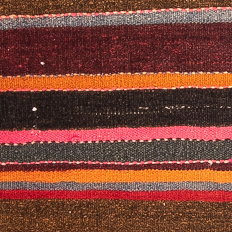 Kelim-matta - gammal - 80 x 57 cm - flerfärgad