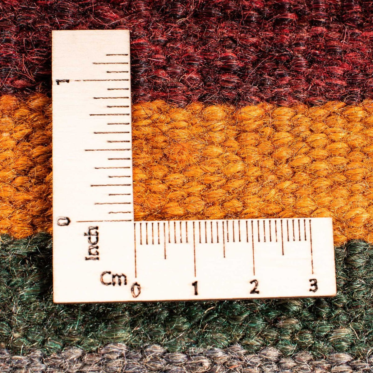 Kelim-matta - gammal - 80 x 57 cm - flerfärgad