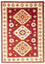 Oriental Carpet - 241 x 168 cm - röd