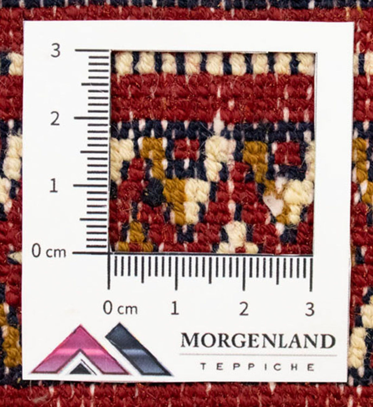 Runner Turkaman-matta - 100 x 50 cm - röd