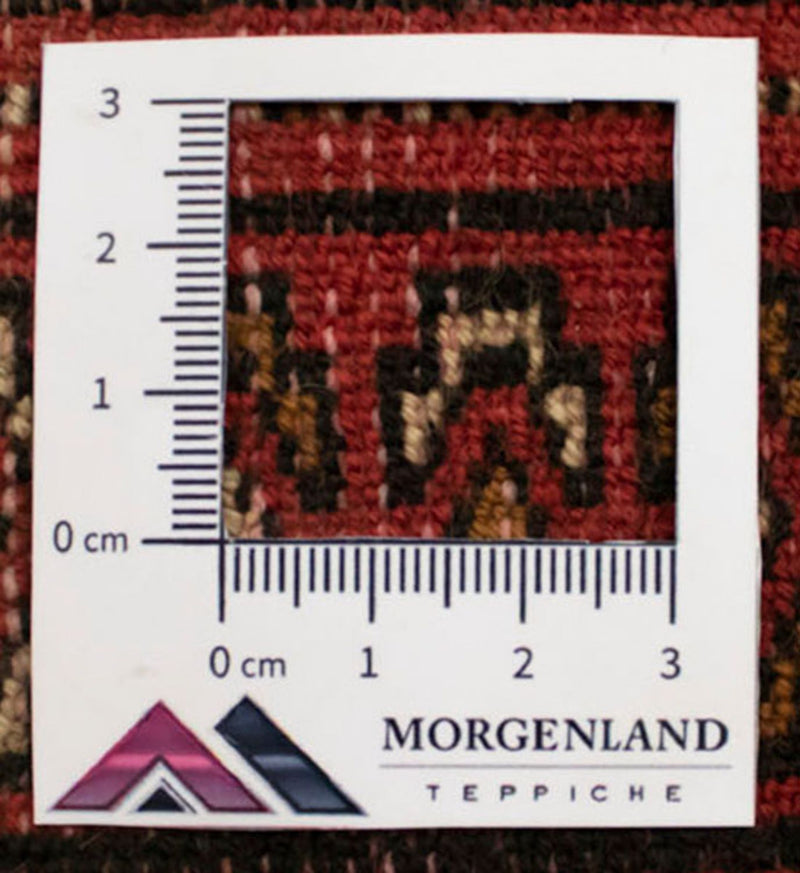 Runner Turkaman-matta - 100 x 50 cm - röd