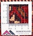 Runner Turkaman-matta - 100 x 50 cm - röd