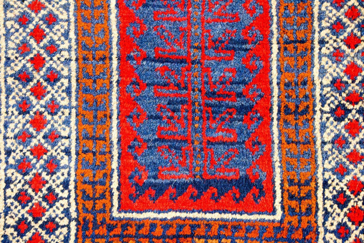 Baluch-matta - 125 x 79 cm - röd
