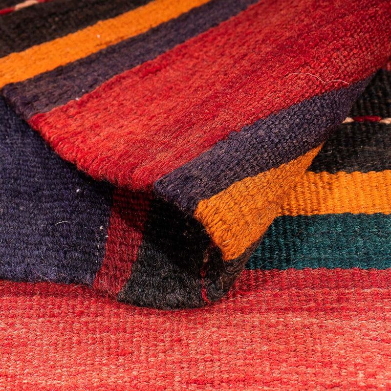 Kelim-matta - gammal - 325 x 180 cm - flerfärgad