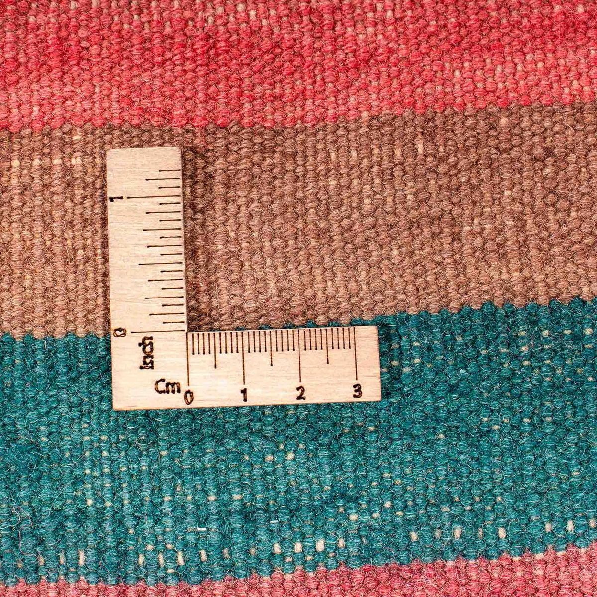 Kelim-matta - gammal - 195 x 160 cm - flerfärgad