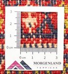 Runner Turkaman-matta - 100 x 50 cm - röd