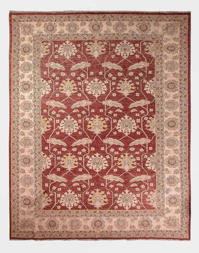 Ziegler Carpet 220x275cm - Oriental Carpet - röd