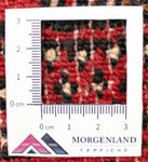 Runner Turkaman-matta - 100 x 50 cm - röd