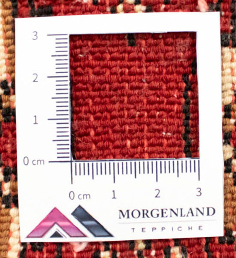 Runner Turkaman-matta - 100 x 50 cm - röd