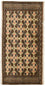 Runner Turkaman-matta - 100 x 50 cm - beige