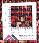 Runner Turkaman-matta - 100 x 50 cm - röd