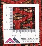 Runner Turkaman-matta - 100 x 50 cm - röd