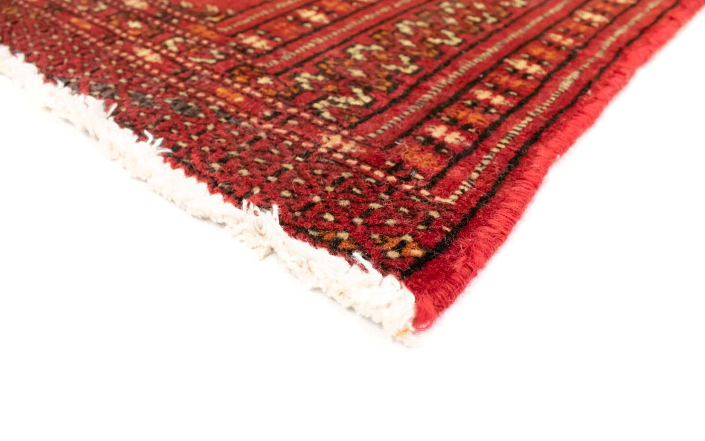 Runner Turkaman-matta - 100 x 50 cm - röd