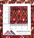 Runner Turkaman-matta - 100 x 50 cm - röd