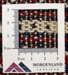 Runner Turkaman-matta - 100 x 50 cm - röd