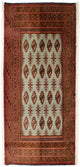 Turkaman-matta 100x50cm - Persisk matta