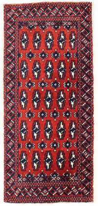 Turkaman-matta 100x50cm - Persisk matta – product image