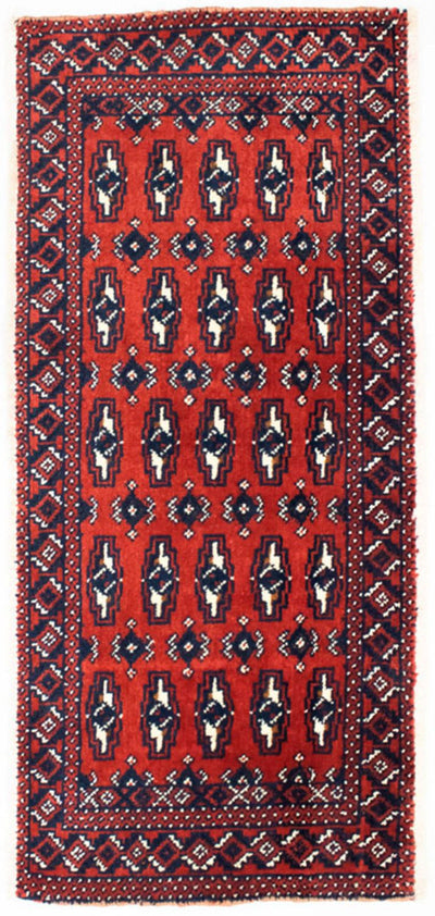 Turkaman-matta 50x100cm - Persisk matta