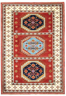 Oriental Carpet - 290 x 202 cm - röd