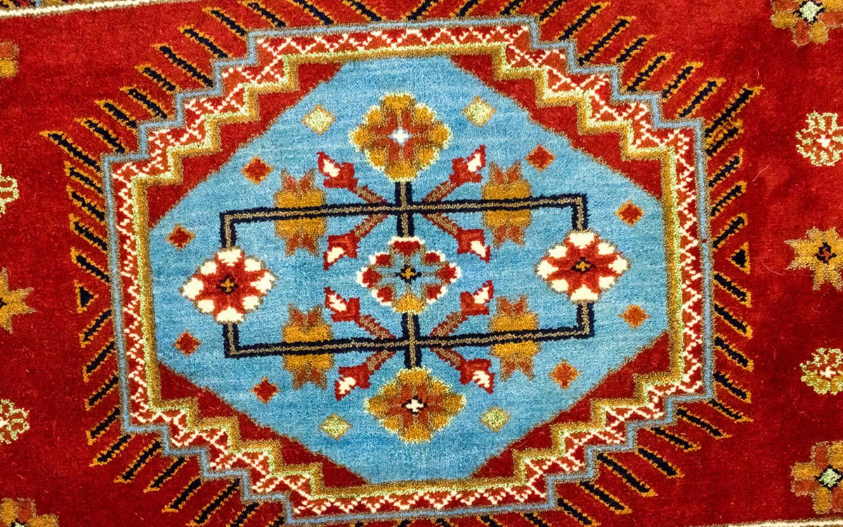 Oriental Carpet - 290 x 202 cm - röd