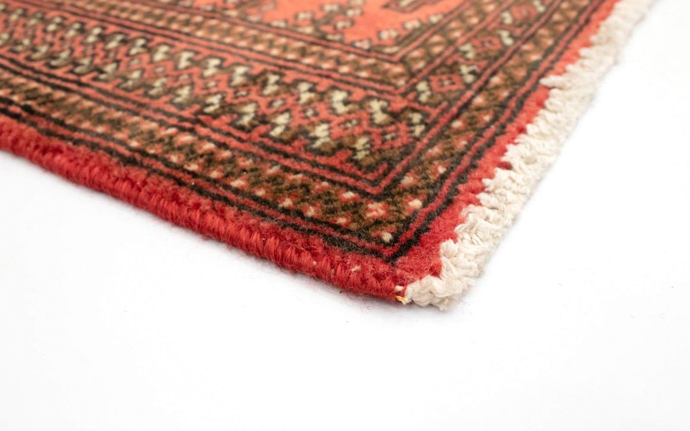 Runner Turkaman-matta - 100 x 50 cm - rost