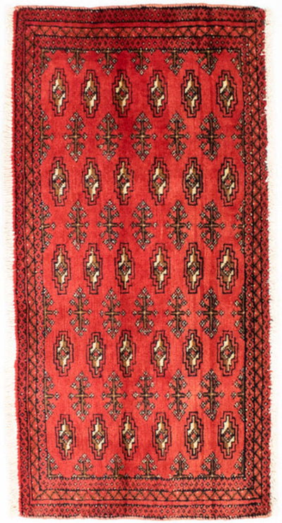 Turkaman-matta 50x100cm - Persisk matta