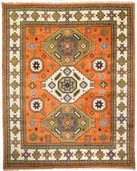 Oriental Carpet - 304 x 249 cm - orange