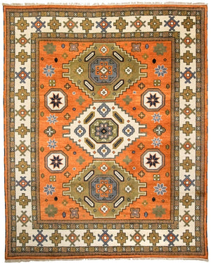 Oriental Carpet - 304 x 249 cm - orange