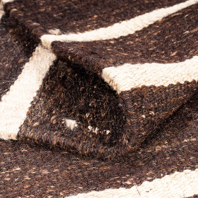 Runner Kelim-matta - gammal - 305 x 75 cm - flerfärgad