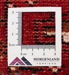 Runner Turkaman-matta - 100 x 50 cm - röd