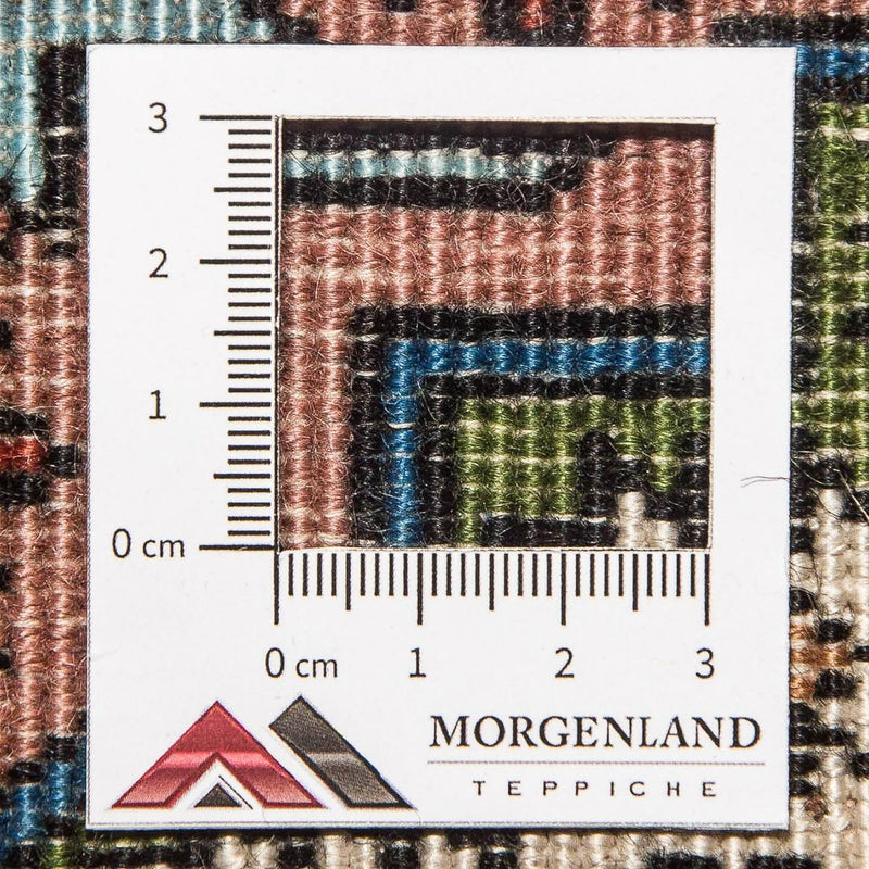 Persisk matta - Nomadic - 55 x 39 cm - ljusbrun