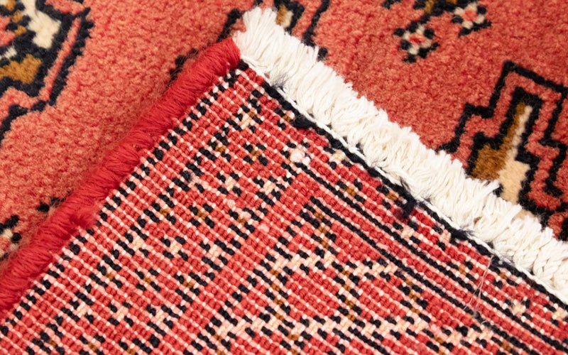 Runner Turkaman-matta - 100 x 50 cm - röd