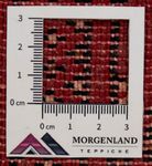 Runner Turkaman-matta - 100 x 50 cm - röd