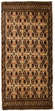 Turkaman-matta 100x50cm - Persisk matta