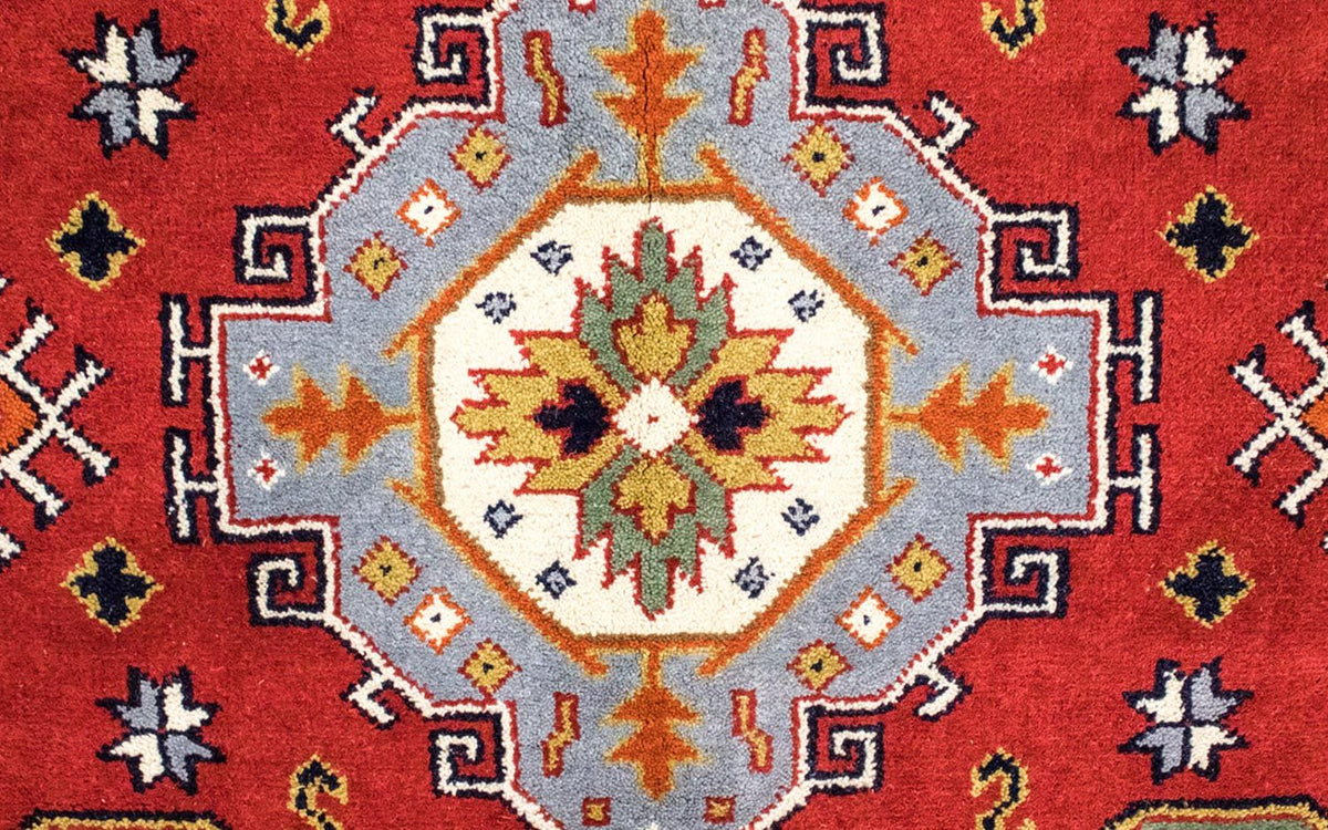 Oriental Carpet - 302 x 202 cm - röd