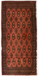 Turkaman-matta 60x130cm - Persisk matta