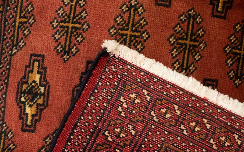 Turkaman-matta - 130 x 60 cm - rost