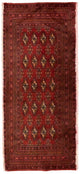 Turkaman-matta 130x60cm - Persisk matta