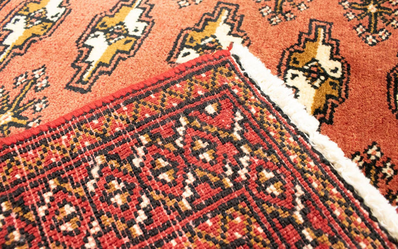 Turkaman-matta - 130 x 60 cm - rost