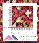 Turkaman-matta - 130 x 60 cm - röd