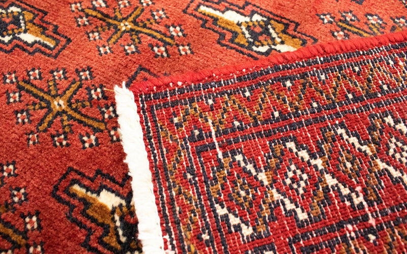 Turkaman-matta - 130 x 60 cm - rost